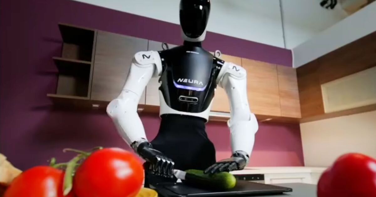 Video: Humanoid housebot gets stuck in housework